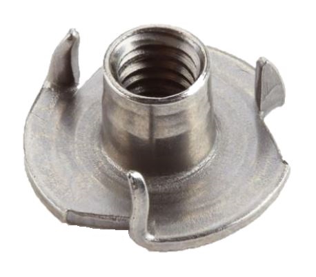 1/4-20 X 3/8 3 PRONG TEE NUT  PLN